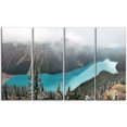 thumbnail image 2 of Beautiful Petyo Lake Panorama - Landscape Artwork Canvas, 2 of 3