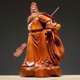 thumbnail image 2 of Guan Gong figurine, carved from rosewood, depicting the God of War and Wealth, Guan Yu, for home, shop, living room, and business opening., 2 of 4