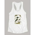 thumbnail image 3 of Antique Kingfisher Racerback Tank Women -Alexander Wilson Designs, Female x-Large, 3 of 4
