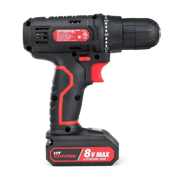 Visseuse à Percussion Sans Fil Hyper Tough 12V Max – Kit Avec Batterie Lithium-Ion 1.5Ah, 880 In-lb, Modèle 99307