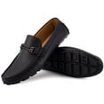 thumbnail image 4 of Mio Marino Men's Casually Suave Leather Penny Loafers, 4 of 6