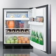thumbnail image 4 of Summit Ct663bkbiif 24 Inches Wide 5.1 Cu. Ft. Panel Ready Compact Refrigerator Freezer Combo -, 4 of 4