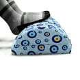 thumbnail image 5 of Evil Eye Foot Rest, Traditional Protection on Dotted Backdrop Celebration Theme, Non-Slip Backing Adjustable Ergonomic Memory Foam Leg Support for Office, Multicolor, by Ambesonne, 5 of 5