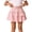 Pink, variant on FchengtaiS Girls Ruffle Tiered Mini Skirts Kids Elastic High Waist Tennis Golf Skorts Summer Casual Flowy Skirt