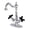 Polished Chrome, variant on Kingston Brass KS1492PKX Duchess Vessel Mount Bathroom Faucet, Polished Brass