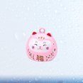 thumbnail image 4 of Colgante de campanas de la fortuna con forma de gato de dibujos animados, accesorios de cobre para colgar en la mochila o disfraz (rosa), 4 of 8