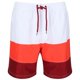 thumbnail image 1 of Regatta - Bermudas Bratchmar VI para Hombre (Blanco, Naranja Óxido), 1 of 2