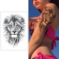thumbnail image 3 of 2/6/8 Uds. Pegatinas de tatuaje tatuajes semipermanentes pegatina de tatuaje para brazo para hombres y mujeres, 3 of 9