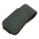 thumbnail image 3 of Soporte para gafas de coche de piel sintética, con clip magnético que ahorra espacio. Verde oscuro, 3 of 9