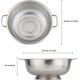 thumbnail image 3 of Metal Colander with Handle - Pasta, Pasta, Fruit, Vegetable, Kitchen Food Strainer Basket - Stainless Steel Colander Bowl, 3 of 4