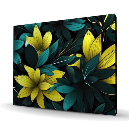 Pictorem C1RC4860X620QI 48 x 60 in. Potent - Turquoise Canvas Wall Art for Stunning Home Decor