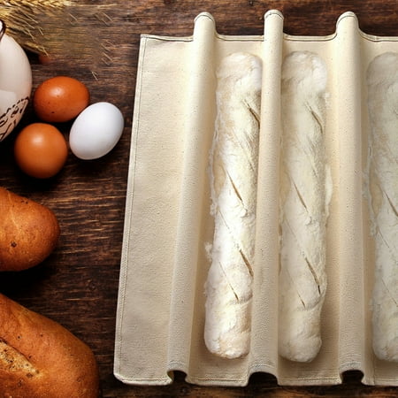 

Kaesi Kitchen Thicken Pastry Dough Proofing Bread Baguette Baking Mat Ferment Cloth