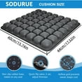 thumbnail image 2 of Sodurue Travel Cushion Airplane seat,Airplane seat Cushion for Long Flights,Press Type air Inflatable Wheelchair seat Cushion for Car,Office,Stadium,Ergonomic Comfort Support,Heavy Duty, 2 of 8