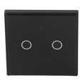 thumbnail image 1 of Wall Light Touch Switch, 10A 100-250V 2 Gang Light Touch Switch  For Home, 1 of 8