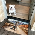 thumbnail image 2 of Welcome Fall Western Cowboy Australian Cattle Dog Enjoys Majestic Autumn Doormat Heeler Lover Gifts Indoor Outdoor Welcome Mat - 01007, 2 of 4