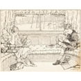 thumbnail image 2 of Clara Miller Burd 24x19 Black Ornate Framed Double Matted Museum Art Print Titled: Jo's Boys (1925), 2 of 5