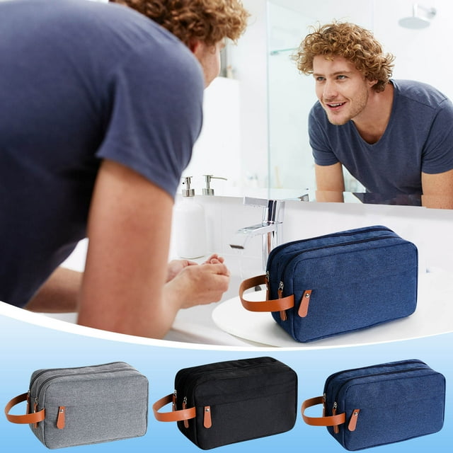 Vaidha Large Capacity Wash Bag Portable Storage Bag Foldable Hanging Men'S Travel Handbag