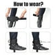 thumbnail image 4 of 1 par de correas de tobillo para accesorios de máquinas de cable Tobillera ajustable para gimnasio interior con anillo 4 D para contragolpes Entrenamientos de glúteos Extensiones de piernas, 4 of 7