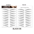 thumbnail image 5 of El fabricante de adhesivos para cejas vende directamente adhesivos para cejas 6D que imitan adhesivos para cejas impermeables y ecológicos adhesivos para cejas perezosos y ecológicos (Modelo Black-01) Rojo Verde MX-0131039FYD, 5 of 5