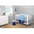thumbnail image 3 of Little Love by NoJo Collection Séparée 6 Pcs Art Mural en Forme d'Ancre, Marine, 3 of 4