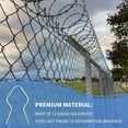 thumbnail image 4 of Topboutique Fence Fork T-Post Clips 50 Pcs Wire Fence Clips Galvanized Steel Fence Clips T-Post Fencing Clips Portable Fast Installation Ties for T-Posts/U-Posts, 4 of 7
