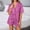 c-Hot Pink, variant on Women Pjs Sets Women's Silk Pajamas Short Sleeve Shirt-Style Collar Sleepwear 2 Piece Pajama Set for Women Fall Lounge Sets for Women XXL