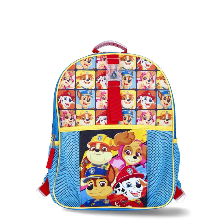 Paw Patrol Boys 14 Preschool Light Up Backpack 4 Piece Set Multi Color Walmart