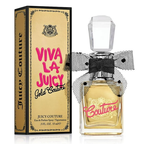 Juicy Couture Juicy Couture Viva la Juicy Gold Couture Eau de Parfum for Women, Mini, 0.5 fl