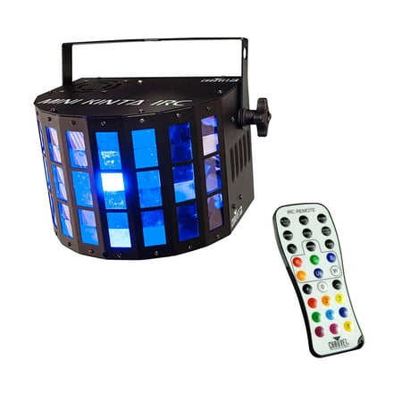 - CHAUVET DJ Mini Kinta IRC 3W LED RGB DMX Lighting Effect + IRC-6 Wireless Remote