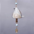 thumbnail image 2 of Colgante de Campana con Canto de Pájaro Azul, Carillón de Viento Campestre, Colgante de Carillón de Viento Artesanal de Resina, Decoración del Hogar del Patio, 2 of 7