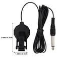 thumbnail image 2 of OULII Guitar Pickup Replacement Guitar Pickup Black Plastic Audio Capture Clip On Design 1Pcs, 2 of 8