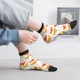 thumbnail image 2 of Rocae Cute Fox with Heart for Premium Adult Socks,Comfortable, Breathable, and Durable Socks, Perfect for Everyday Wear, 2 of 7