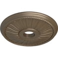 thumbnail image 3 of Ekena Millwork 20 1/8"OD x 3 7/8"ID x 1 7/8"P Berkshire Ceiling Medallion (Fits Canopies up to 6 3/8"), Hand-Painted Warm Silver, 3 of 7