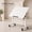 Foldable, adjustable, and rotatable multifunctional table, white, variant on Adjustable Rolling Drafting Table Tilting Desktop Steel Frame For Art Craft Home Office Use(17.7"L x 11.8"W)