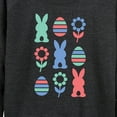 thumbnail image 3 of Instant Message - Easter - Women's Lightweight French Terry Long Sleeve Shirt, 3 of 6