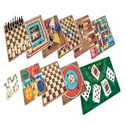 Merchant Ambassador: 365 Games - Classic Strategy Board & Card Games, All-In-1 Box, Traditional Game for Each Day of Year, Family Ages 6+, 1-8 Players