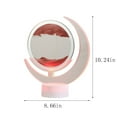 thumbnail image 3 of Rbaofujie Room Decorations USB Streaming Sand Painting Night, Three-Dimensional Painting, Decorative Home Gifts Bedside Ambient Sand Painting LED Table Lamp(5ML) Pride Decorations Red, 3 of 7