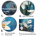 thumbnail image 3 of Designart "Winter Chill Snowdrop Realism III" Snowdrops Floater Framed Canvas Wall Art, 3 of 5
