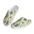 thumbnail image 2 of Balery Hawaiian Style Pattern Women's Fuzzy Memory Foam Slippers Fluffy Winter House Shoes Indoor and Outdoor-46/47, 2 of 7