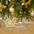 thumbnail image 2 of Falda para árbol de Navidad Valery Madelyn, oro blanco, 120 cm, 2 of 7