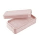 thumbnail image 1 of Caja de almacenamiento con tapa para exhibir anillos y joyas, caja para guardar pendientes y joyas. Rosa, 1 of 9