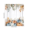 thumbnail image 3 of Fall Shower Curtain with Autumn Leaf Pattern, Waterproof Bathroom Panel with Rust Resistant Holes, Fall Decor Home Accent for Bath Stall Tub, 3 of 6