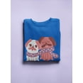 thumbnail image 3 of Lovely Pugs Sweatshirt Men -Smartprints Designs, Male Small, 3 of 4