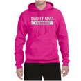 thumbnail image 2 of Wild Bobby, Outnumbered Dad with Girls Gift, Father's Day, Unisex Graphic Hoodie Sweatshirt, Fuschia, Medium, 2 of 3