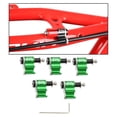 thumbnail image 1 of VONKY Bike Cable Guide Hydraulic Brake Line Holder Hose Wire Clips Clamps Green, 1 of 9