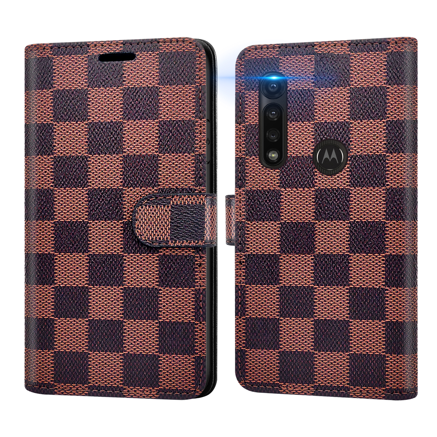CoverON Motorola Moto G Power Wallet Case RFID Blocking Vegan Leather