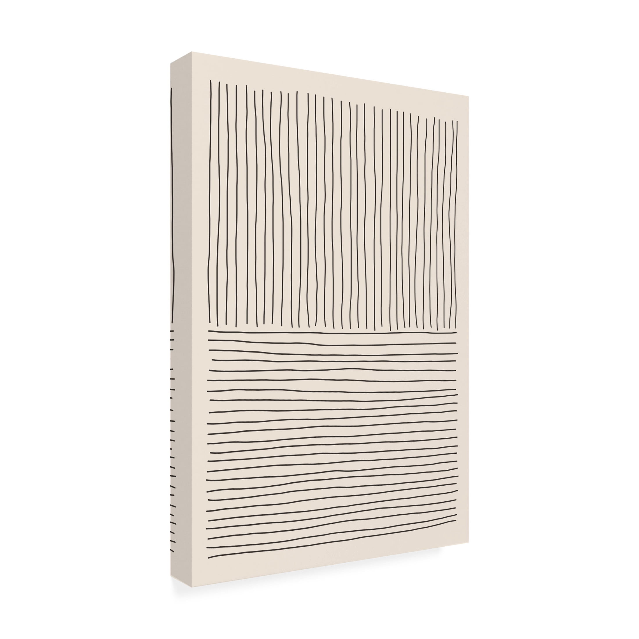 Trademark Fine Art jay stanley  Boho Line Vibes 2 Canvas Wall Art