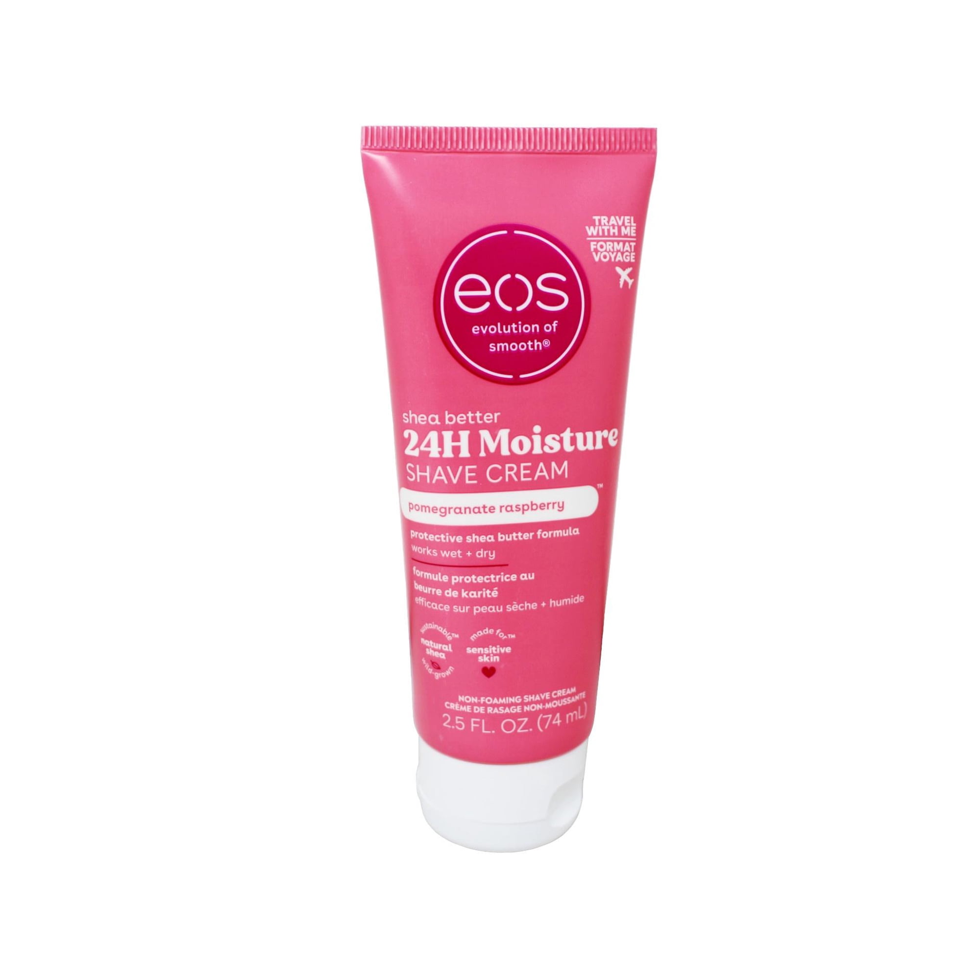 eos Shave Cream Pomegranate Raspberry, 2.5 OZ each