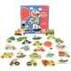 thumbnail image 1 of Grandes tarjetas de rompecabezas 3D de madera de dibujos animados de frutas y verduras de tráfico de bebé de aprendizaje educativo Jigsaw Toys Advancent WJ4004-02B, 1 of 7