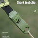 thumbnail image 4 of 10pcs Outdoor Camping Tent Windproof Reusable Fixing -Clips Clamps Tarp Cord Buckle Tensioner Tent Green, 4 of 5